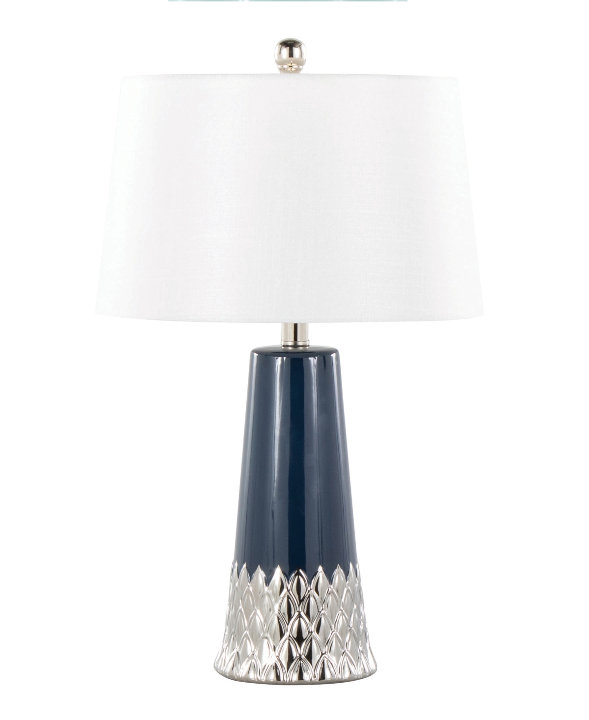 LUMISOURCE PENELOPE 22" CERAMIC TABLE LAMP 