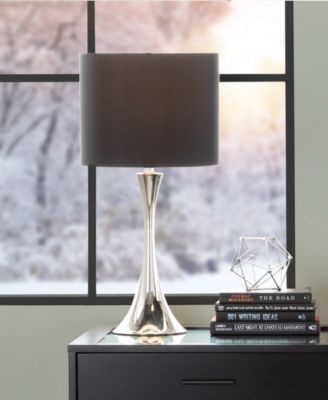 Lenuxe 24.25" Metal Table Lamp - Set of 2