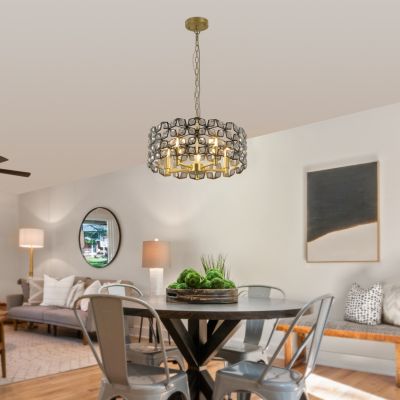 Streamdale Crystal Chandelier Luxury Living Room Lighting