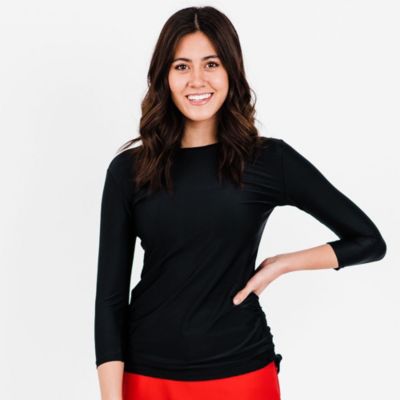 Women's 3/4 Sleeve Rash Guard UPF 50+ Margaux Swim Top