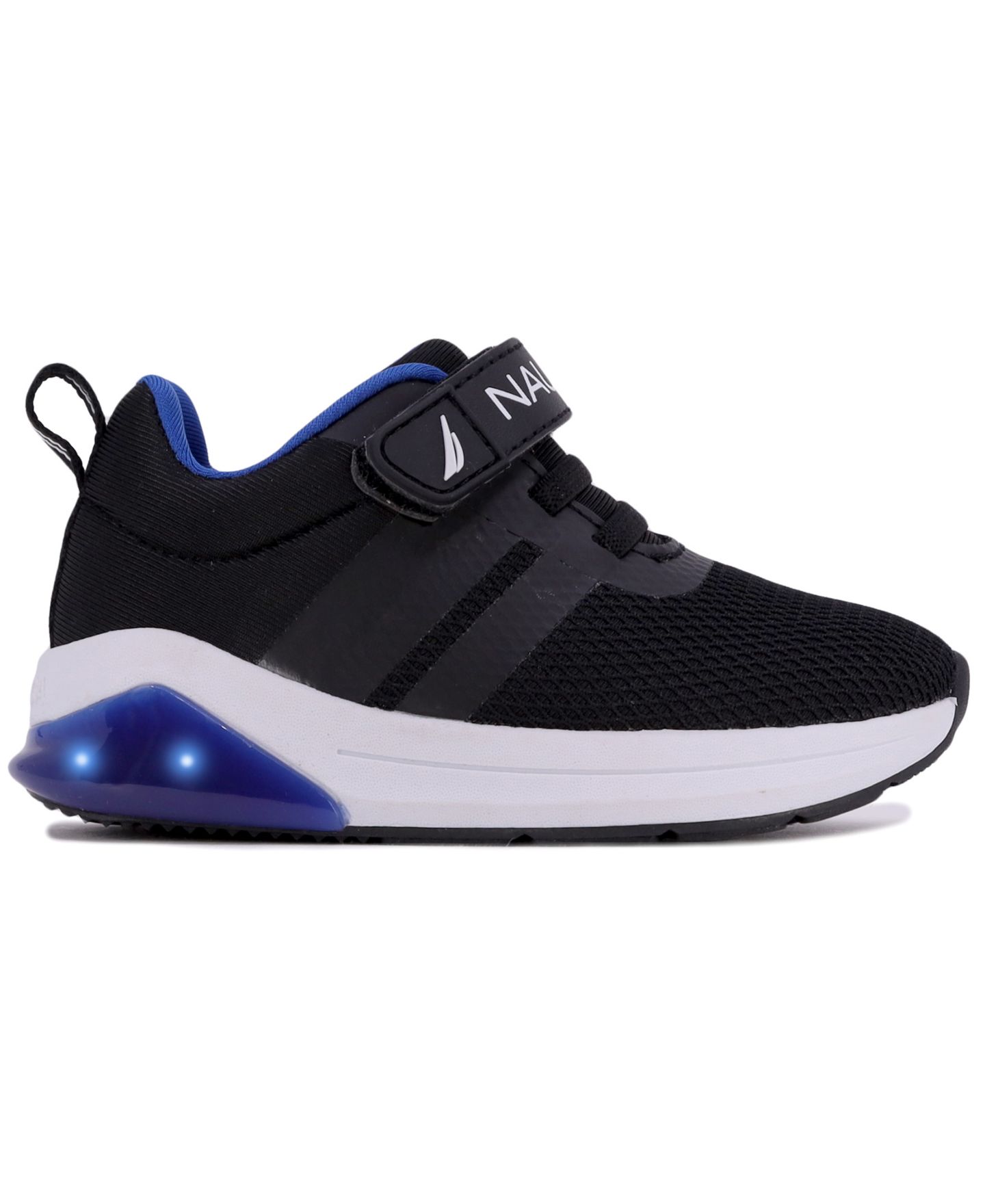 Кроссовки Nautica Towhee Buoy Lights T Athletic Sneaker для мальчиков-малышей, цвет: Чёрный / Кобальтовый — фото 2