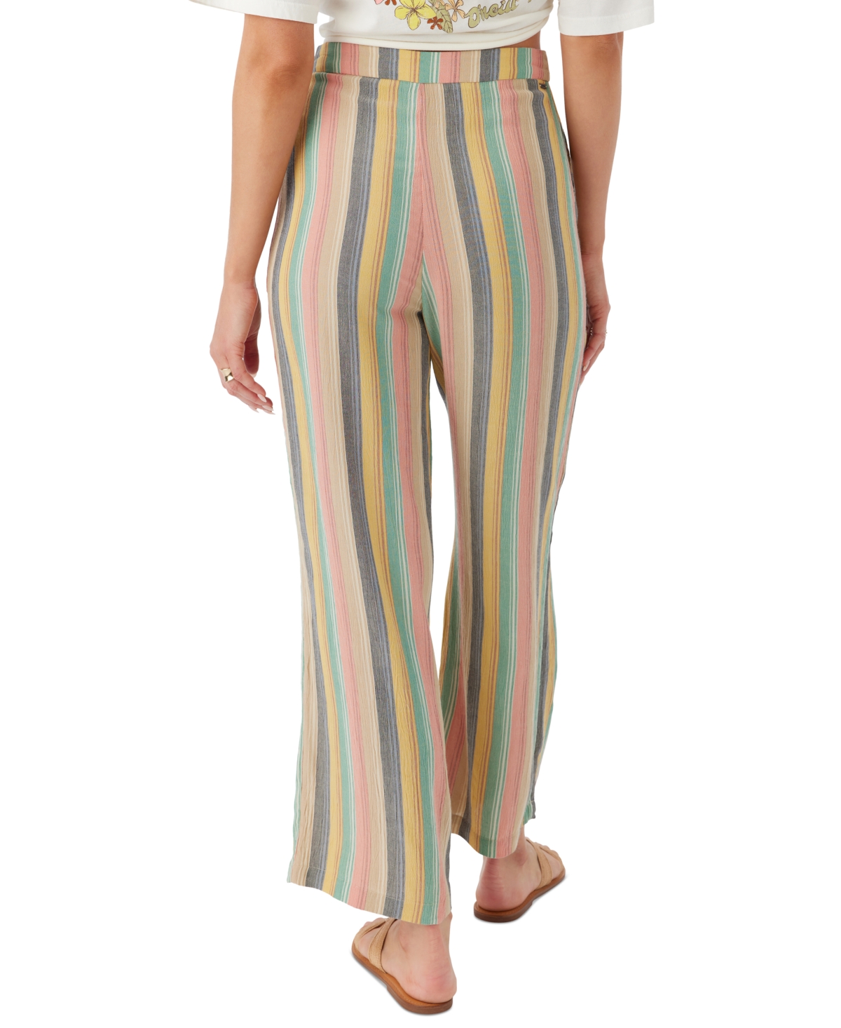 Shop O'neill Juniors' Rylan Flowy Pants In Multi Color
