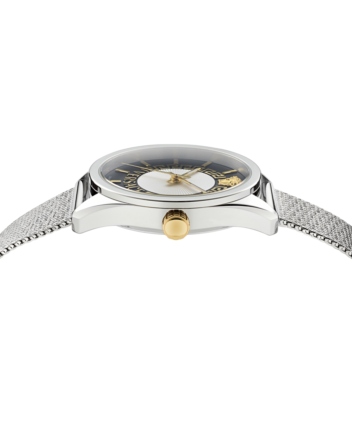 Shop Versace Women's Swiss Stainless Steel Mesh Bracelet Watch 36mm