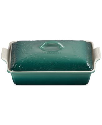 Le Creuset - Olive Branch Heritage Rectangular Stoneware Baking Dish