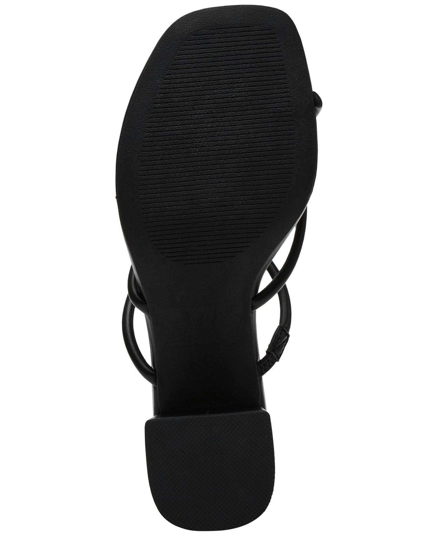 Lumena Strappy Slide Block-Heel Sandals