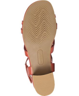 Women&#39;s Velvet Block Heel Sandals