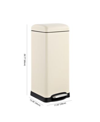 Betty Retro Step-Open Trash Can with Liners