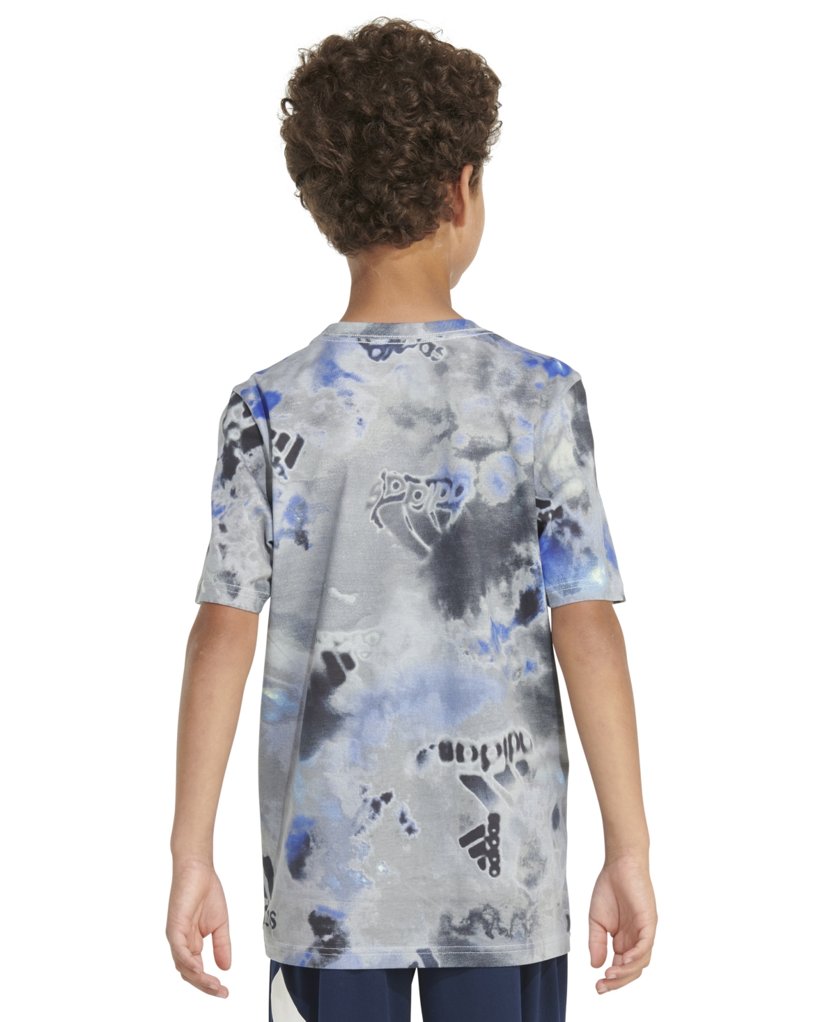 Shop Adidas Originals Big Boys Short Sleeve Aeroready Soccer T-shirt In Grey