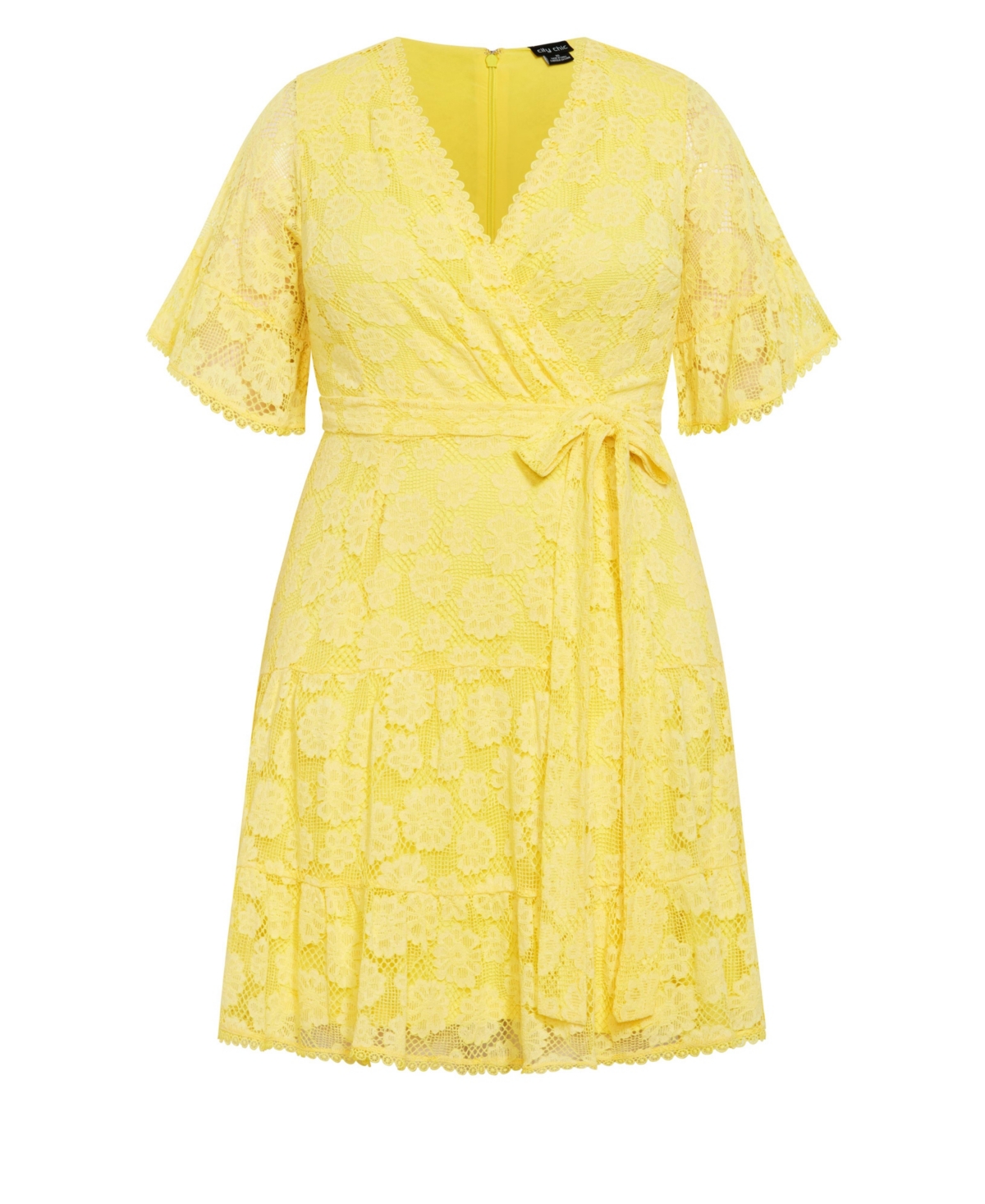 City Chic Women's Garden Kisses Dress