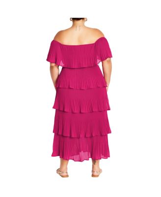 Plus Size Night Garden Dress