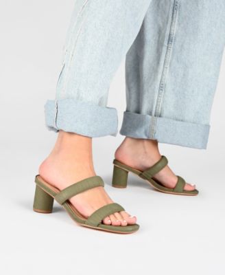 Women's Aniko Tru Comfort Double Strap Block Heel Sandals