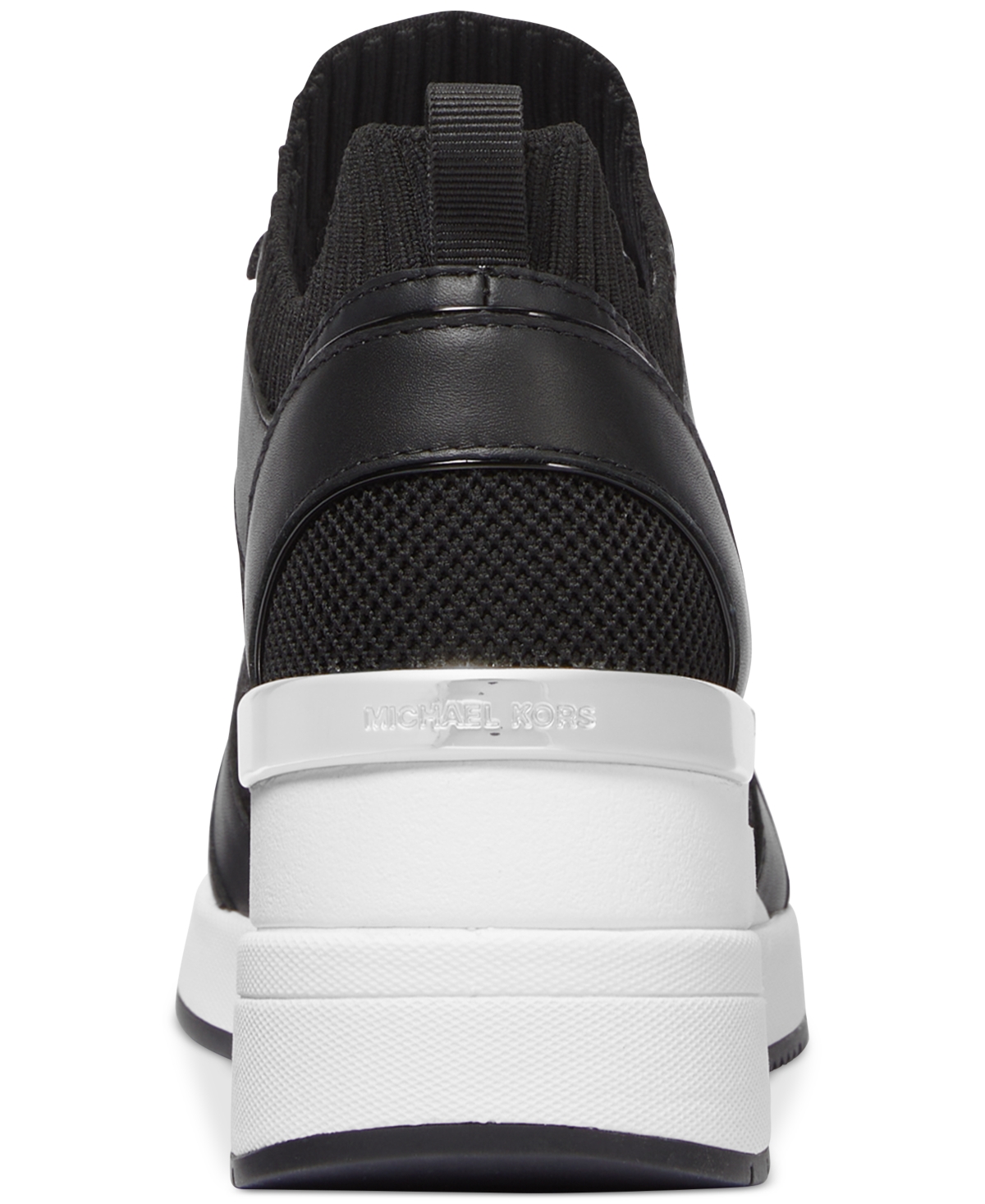 MICHAEL KORS MICHAEL MICHAEL KORS WOMEN'S GEORGIE KNIT LACE-UP TRAINER SNEAKERS 