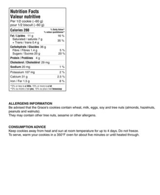 The Grace's Cookie Gift Tin Box, 12 Piece