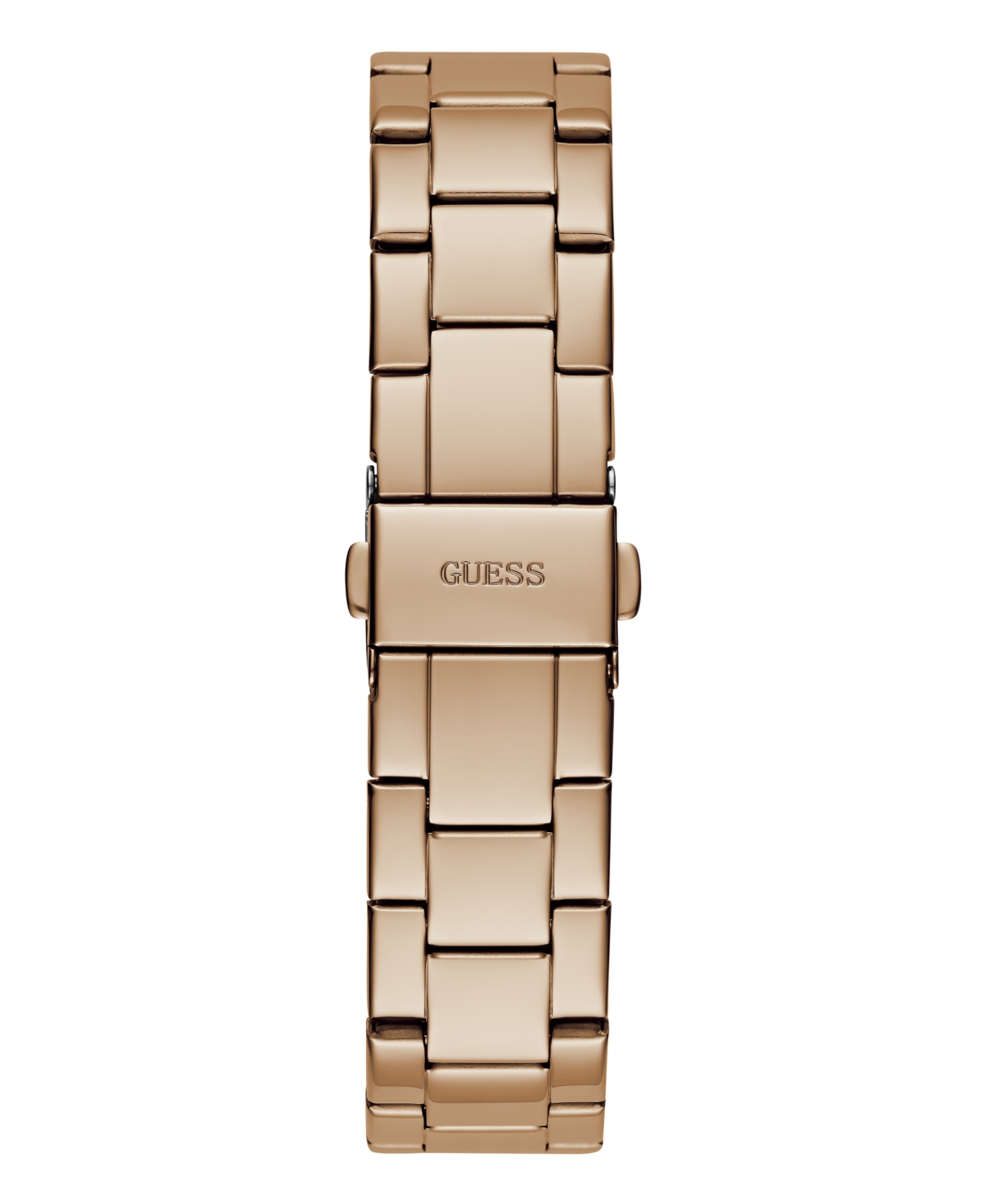 Shop Guess Women's Analog Rose Gold-tone Stainless Steel Watch 38mm