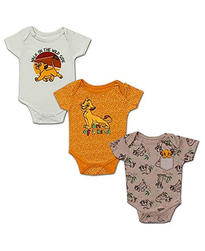 Children's Apparel Network Baby Boys and Girls Tan The Lion King