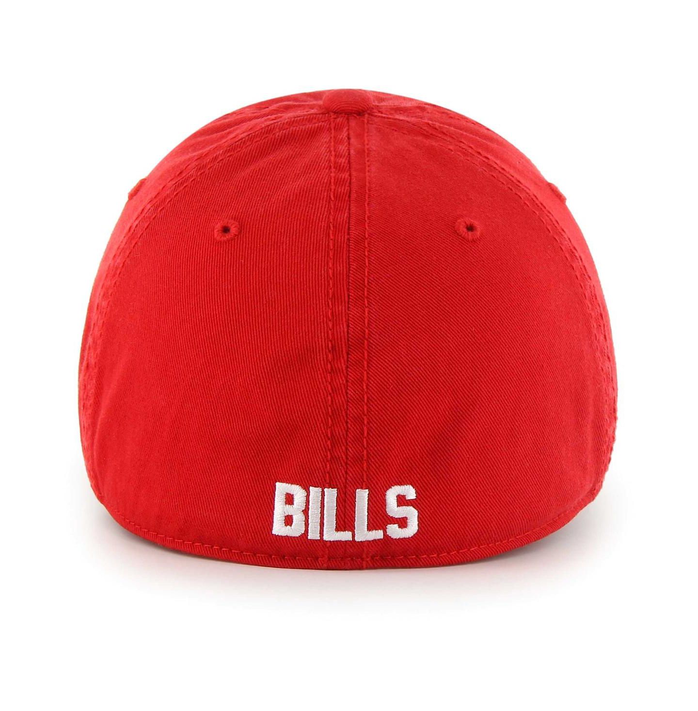 Мужская кепка '47 Brand Red Distressed Buffalo Bills Gridiron Classics Franchise Legacy Fitted Hat — фото 2