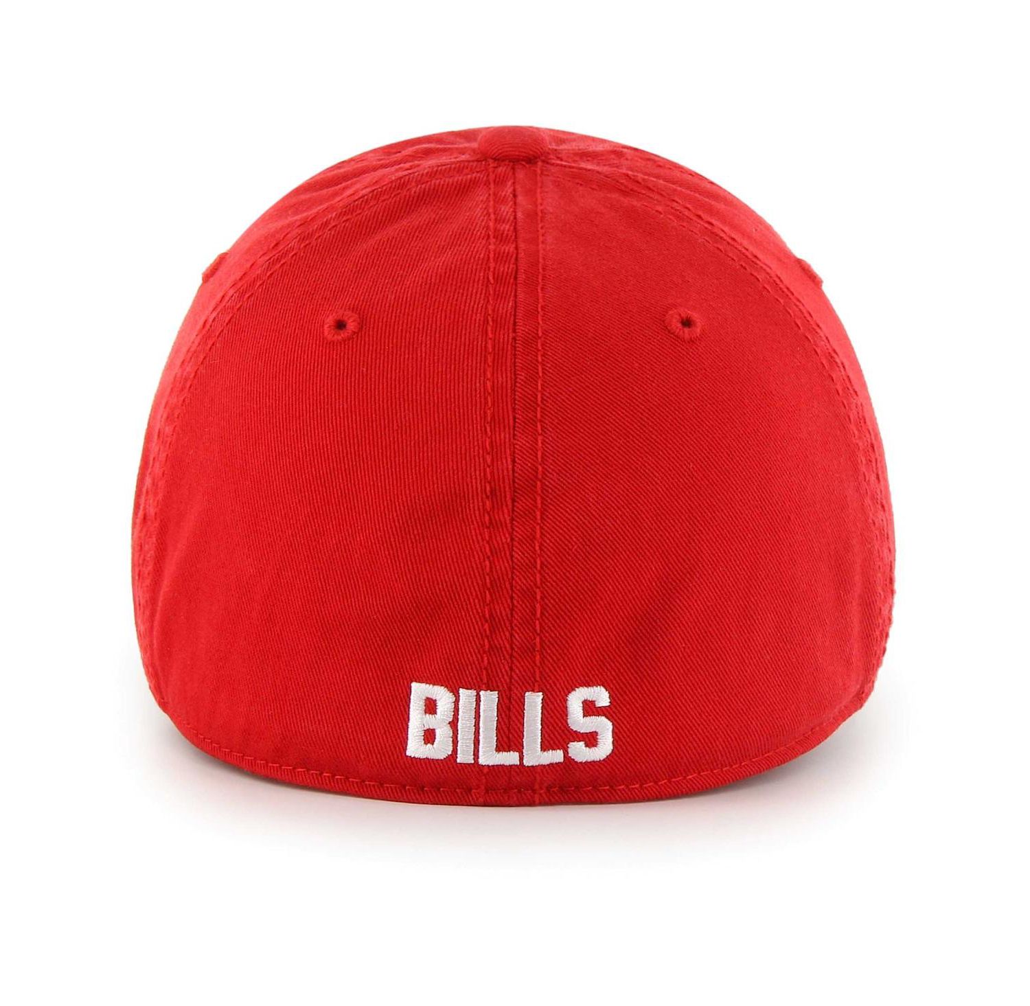 Men's Red Distressed Buffalo Bills Gridiron Classics Franchise Legacy Fitted Hat