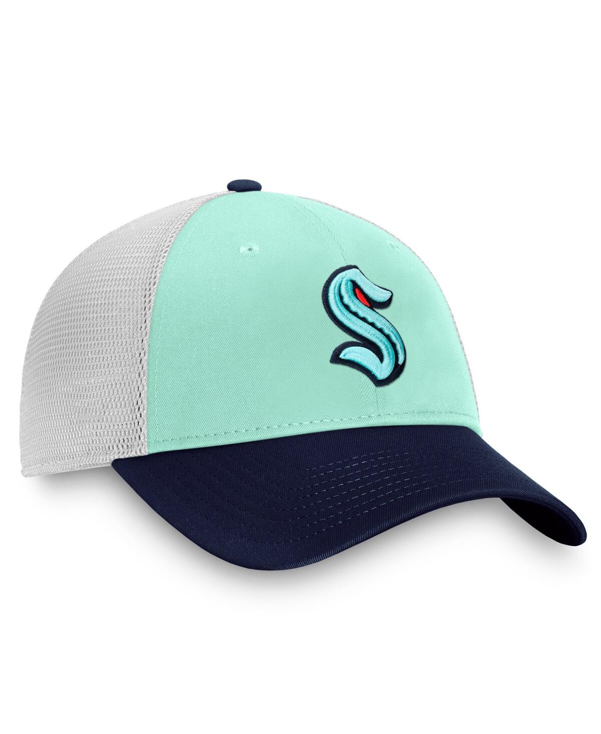 Men's Fanatics Blue Seattle Kraken Special Edition 2.0 Trucker Adjustable Hat