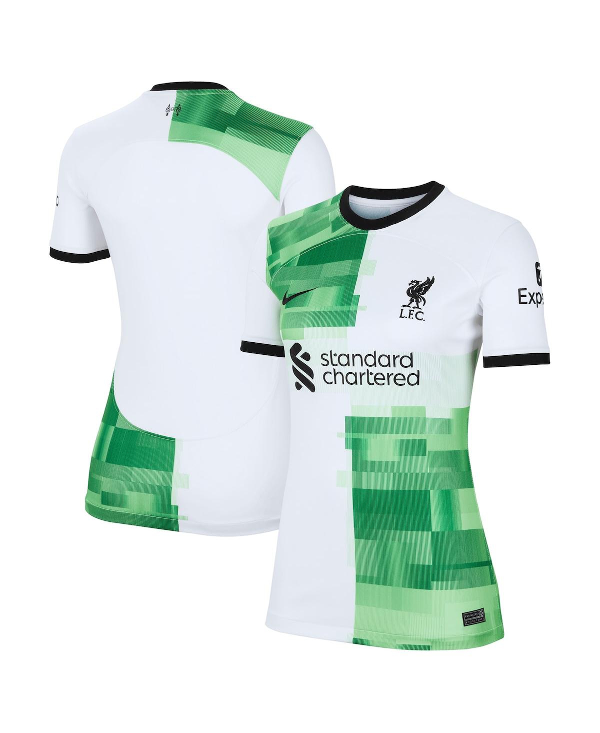 Women's NikeLiverpool 2023/24 Away Replica Jersey - White