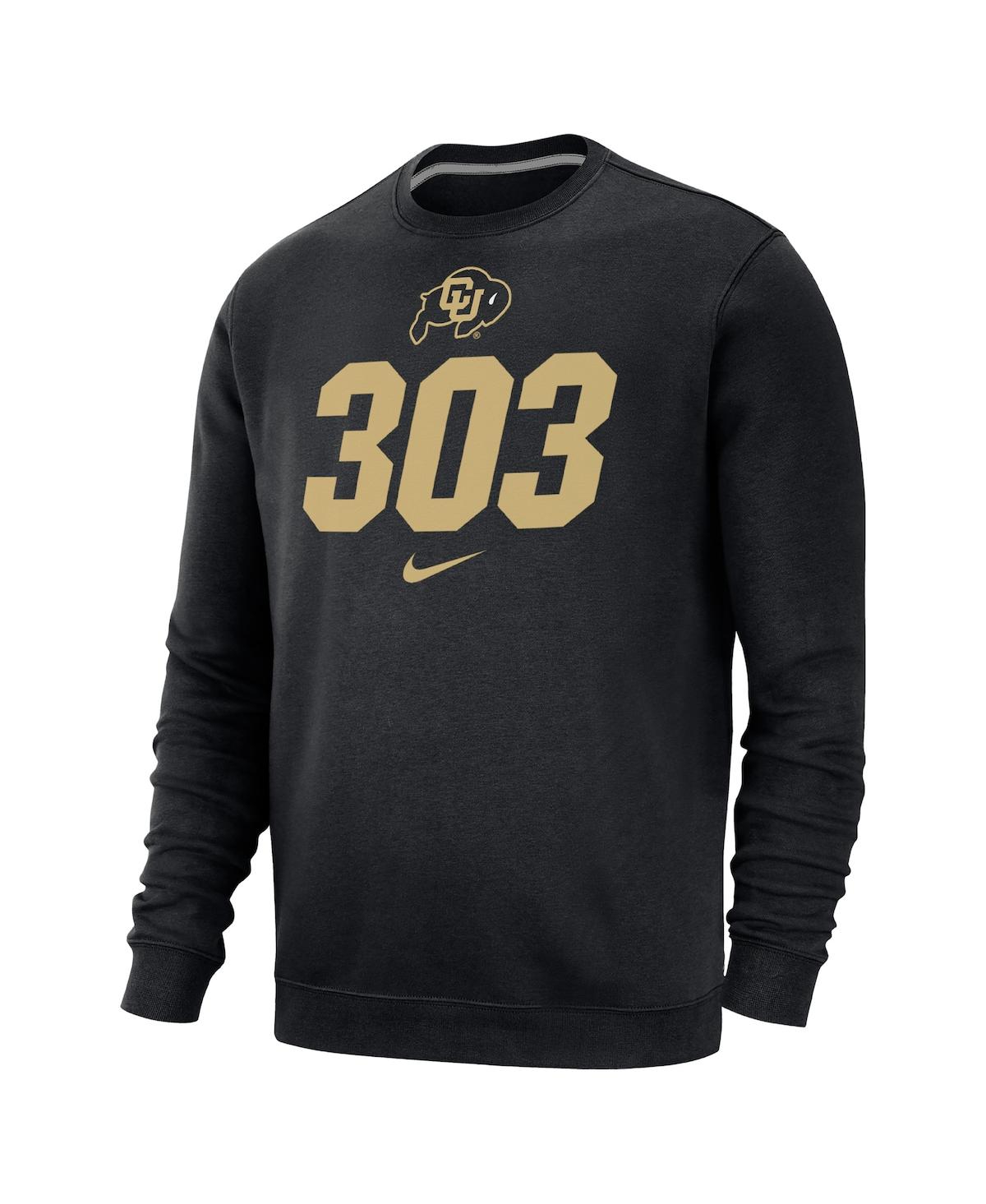Men's NikeColorado Buffaloes 303 Pullover Sweatshirt - Black