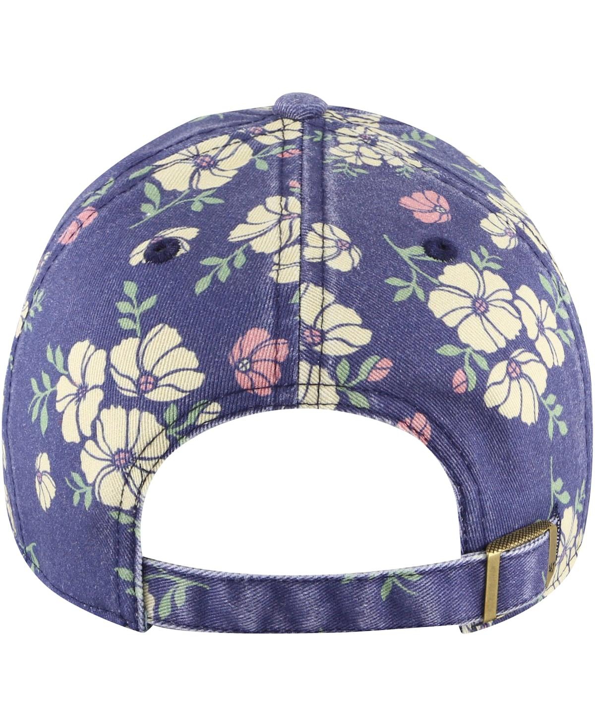 Women's '47 BrandOhio State Buckeyes Primrose Clean Up Adjustable Hat - Navy
