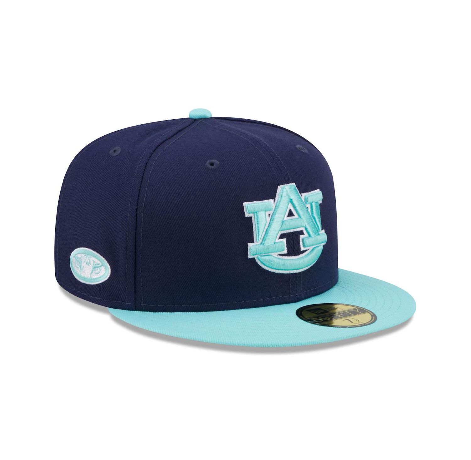 Men's Navy, Light Blue Auburn Tigers 59FIFTY Fitted Hat