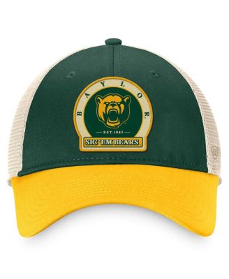 Men's Green Baylor Bears Refined Trucker Adjustable Hat
