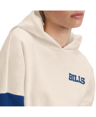Women's Cream, Royal Buffalo Bills Harriet Pullover Hoodie