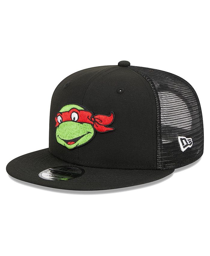 New Era Men's Black Teenage Mutant Ninja Turtles Happy Raphael Trucker ...