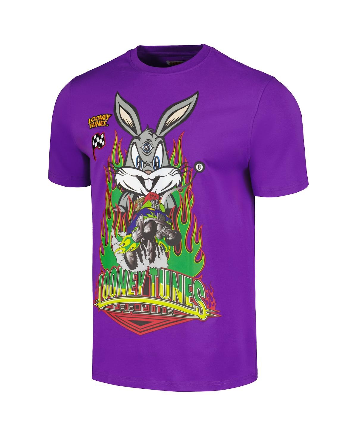 Men's and Women's Freeze Max Bugs BunnyLooney Tunes 3-Eyed Bugs T-shirt - Purple