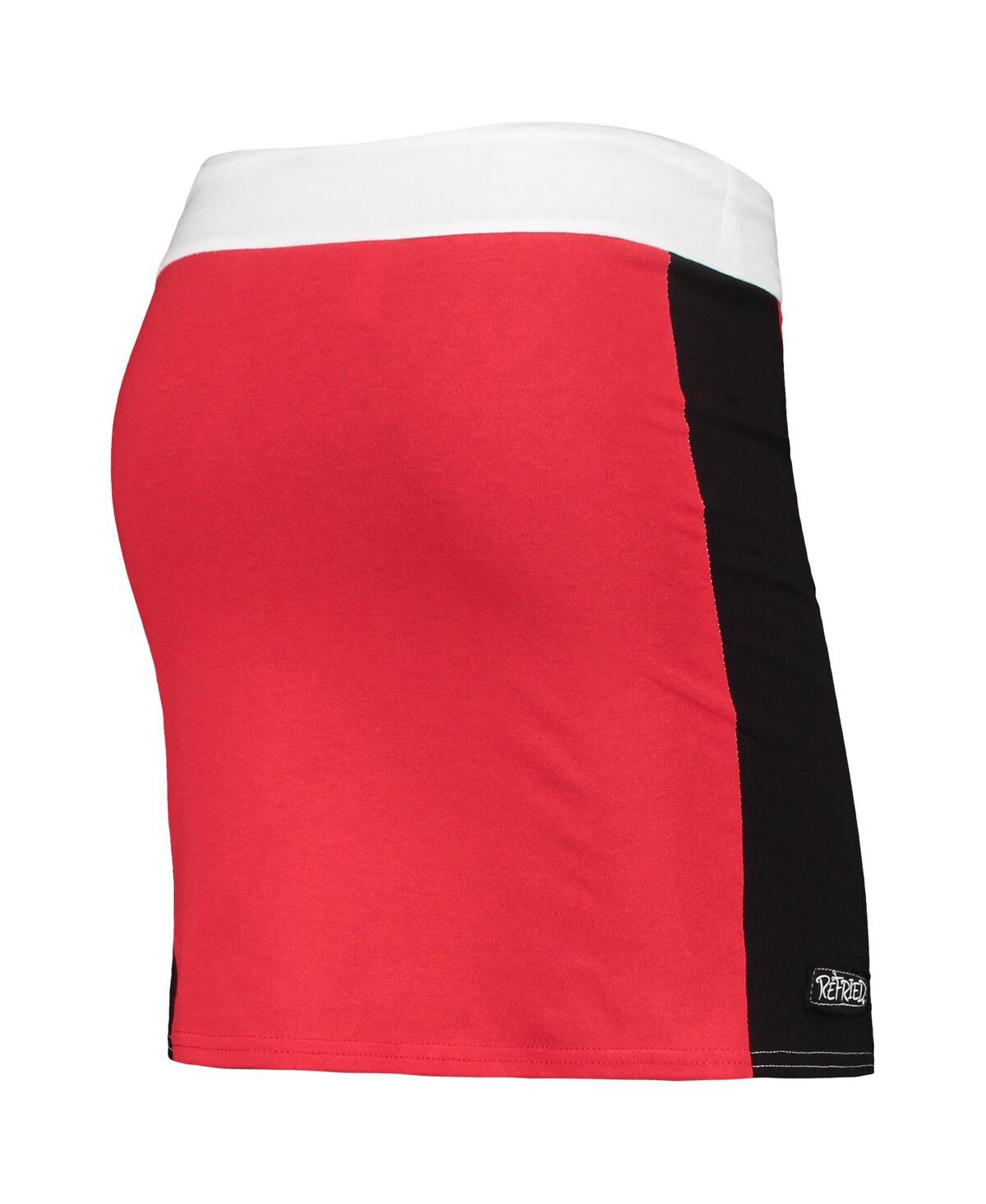 Shop Refried Apparel Women's  Scarlet San Francisco 49ers Short Skirt