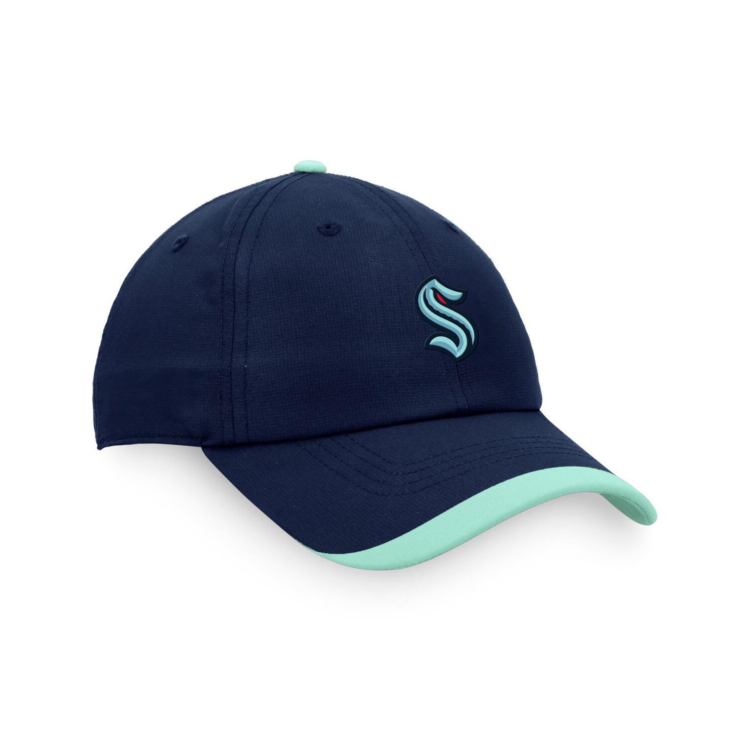 Men's Deep Sea Blue Seattle Kraken Authentic Pro Rink Pinnacle Adjustable Hat