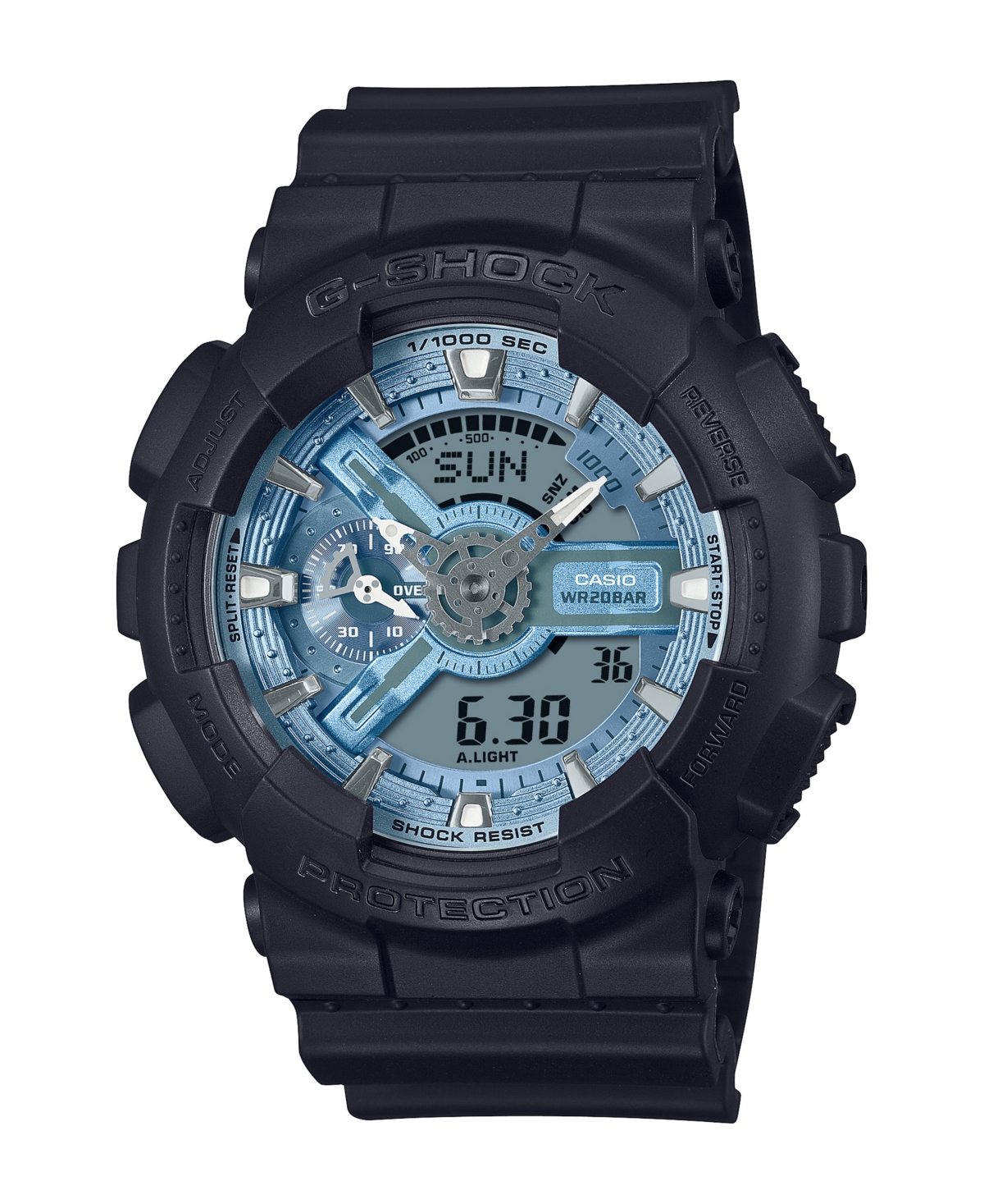 G-shock Men's Analog Digital Black Resin Watch, 51.2mm, Ga110cd-1a2