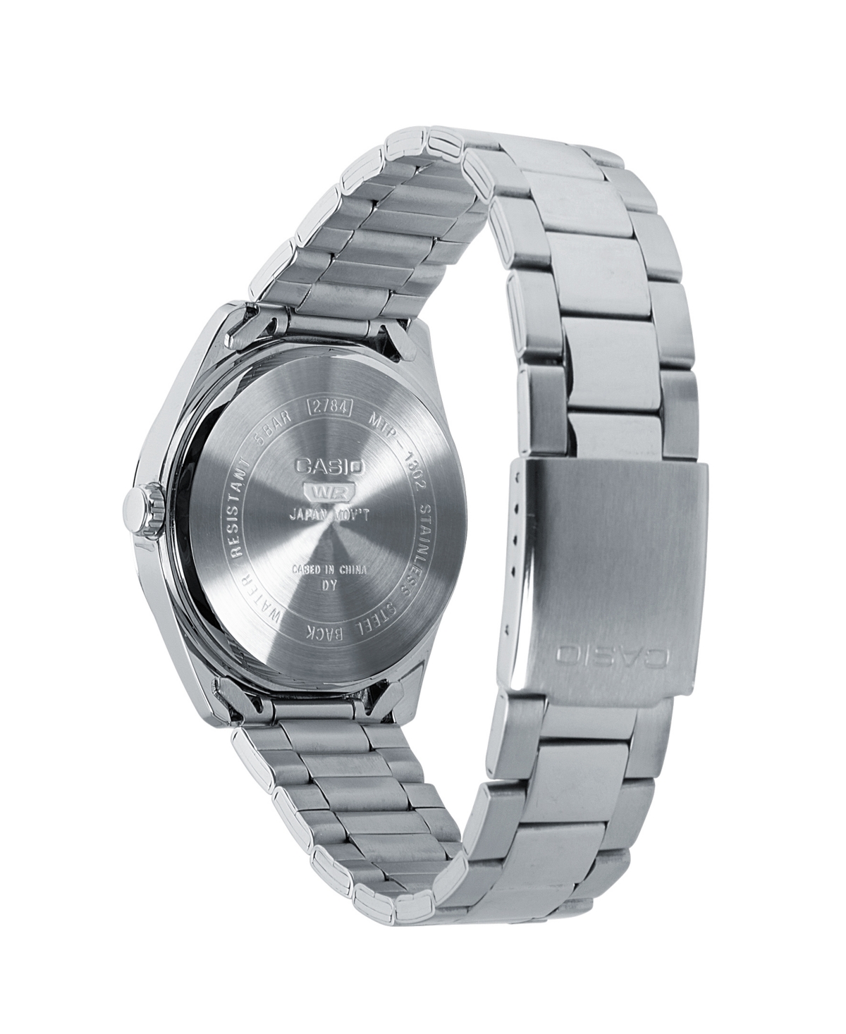 G-SHOCK CASIO MEN'S ANALOG SILVER-TONE STAINLESS STEEL WATCH, 38.5MM, MTP1302D-9AVT 