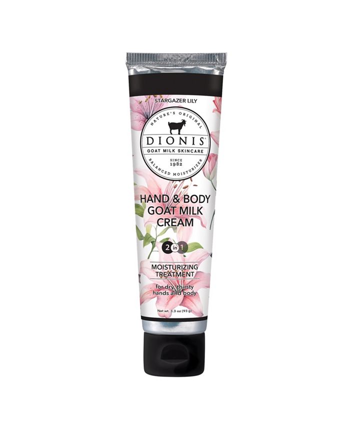 Dionis Stargazer Lily Goat Milk Hand & Body Cream Macy's