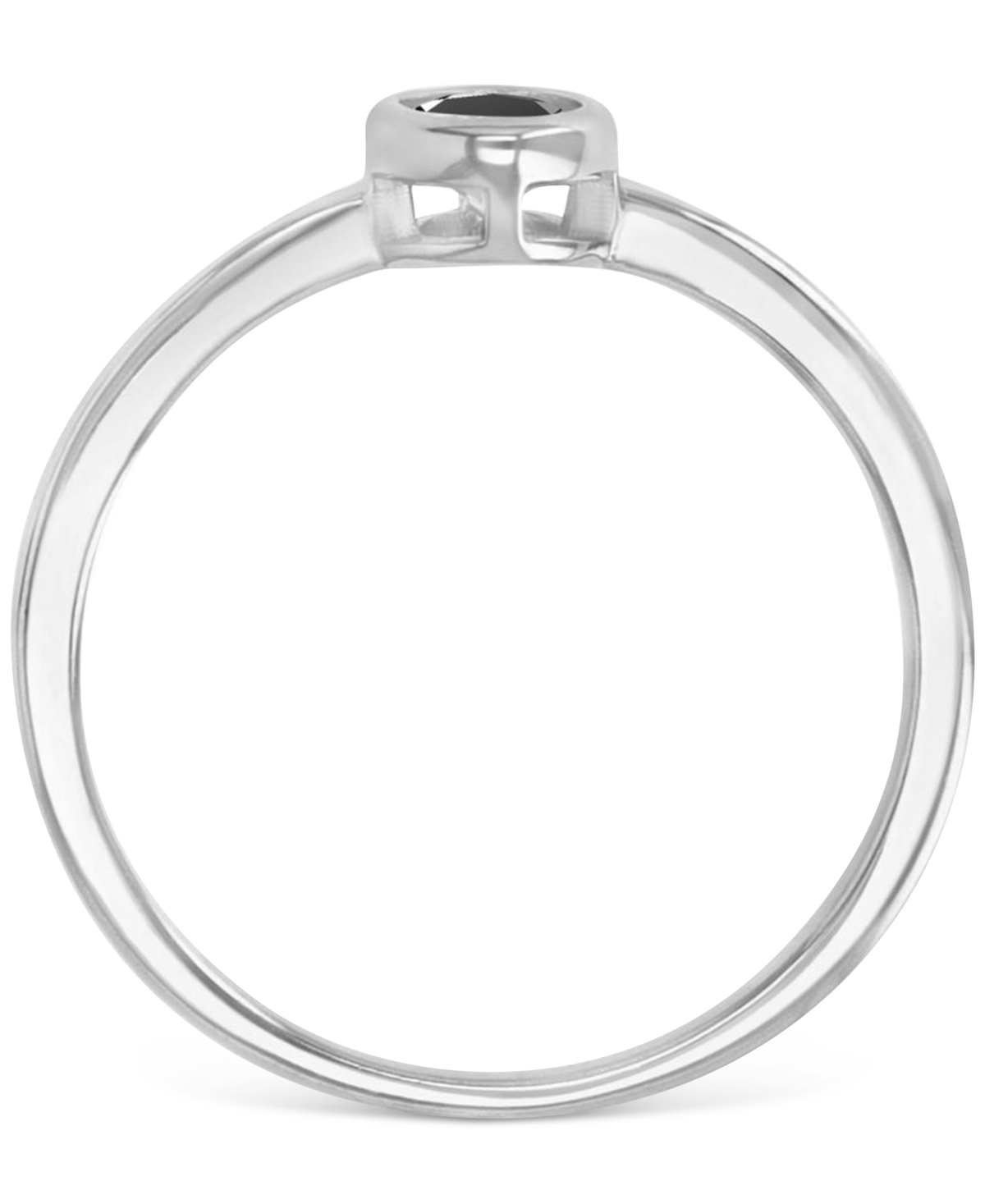 4-Pc. SetStack Rings (2-1/20 ct. t.w.) in Sterling Silver - Black Spinel