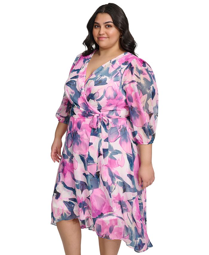 plus size dkny dresses