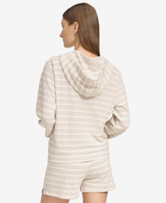 Women's Heritage Striped Lace-Up Hoodie