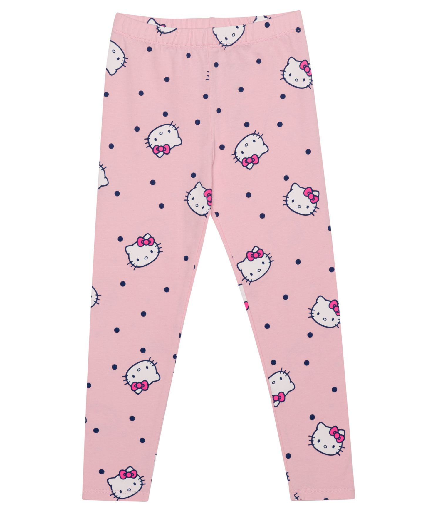 Детский комплект Hello Kitty: топ и леггинсы, цвет: Синий — фото 6