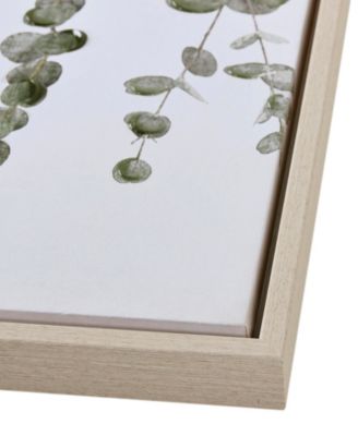 Botanical Waterfall Eucalyptus 2-Pc. Framed Canvas Wall Decor Set