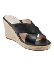 Bandolino black wedge shoes new arrivals