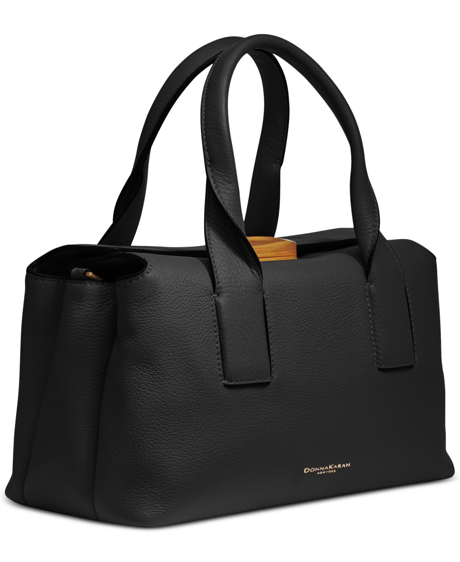 Amagansett Soft-Rolled Leather Medium Satchel Handbag