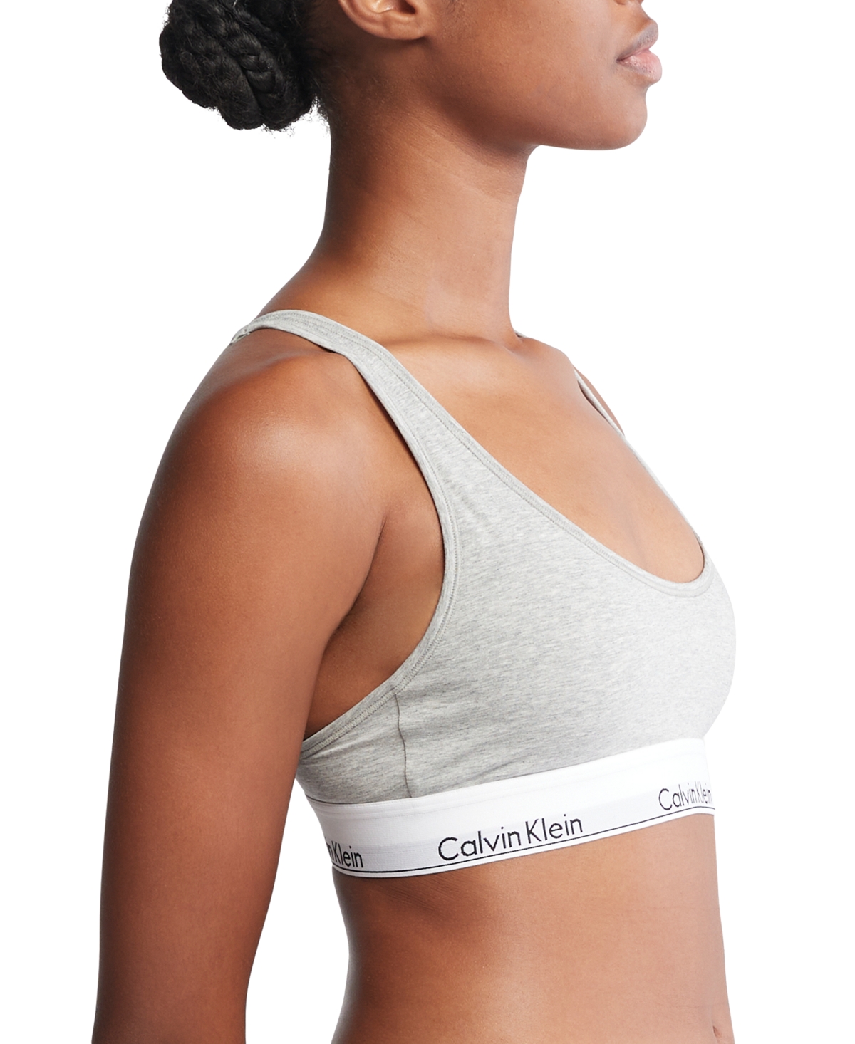 Calvin Klein Women's Modern Cotton Lightly Lined Bralette