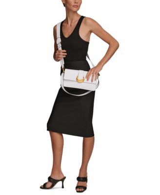 Valley Stream Leather Buckle Shoulder with Removable Strap