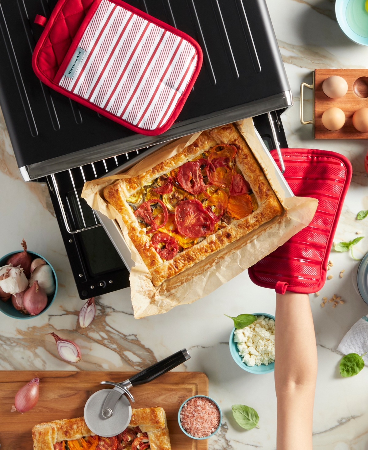 KitchenAid Albany Pot Holder 2-Pack Set,