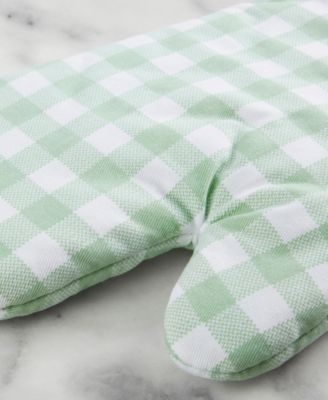 Gingham Oven Mitt 2-Pack Set, 7" x 13"