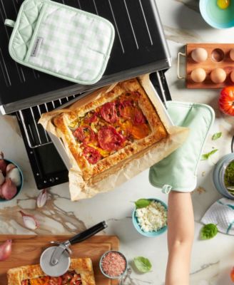 Gingham Pot Holder 2-Pack Set, 7" x 10"