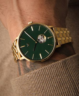 Men's Legacy Slim Automatic Gold-Tone Stainless Steel Watch 42mm