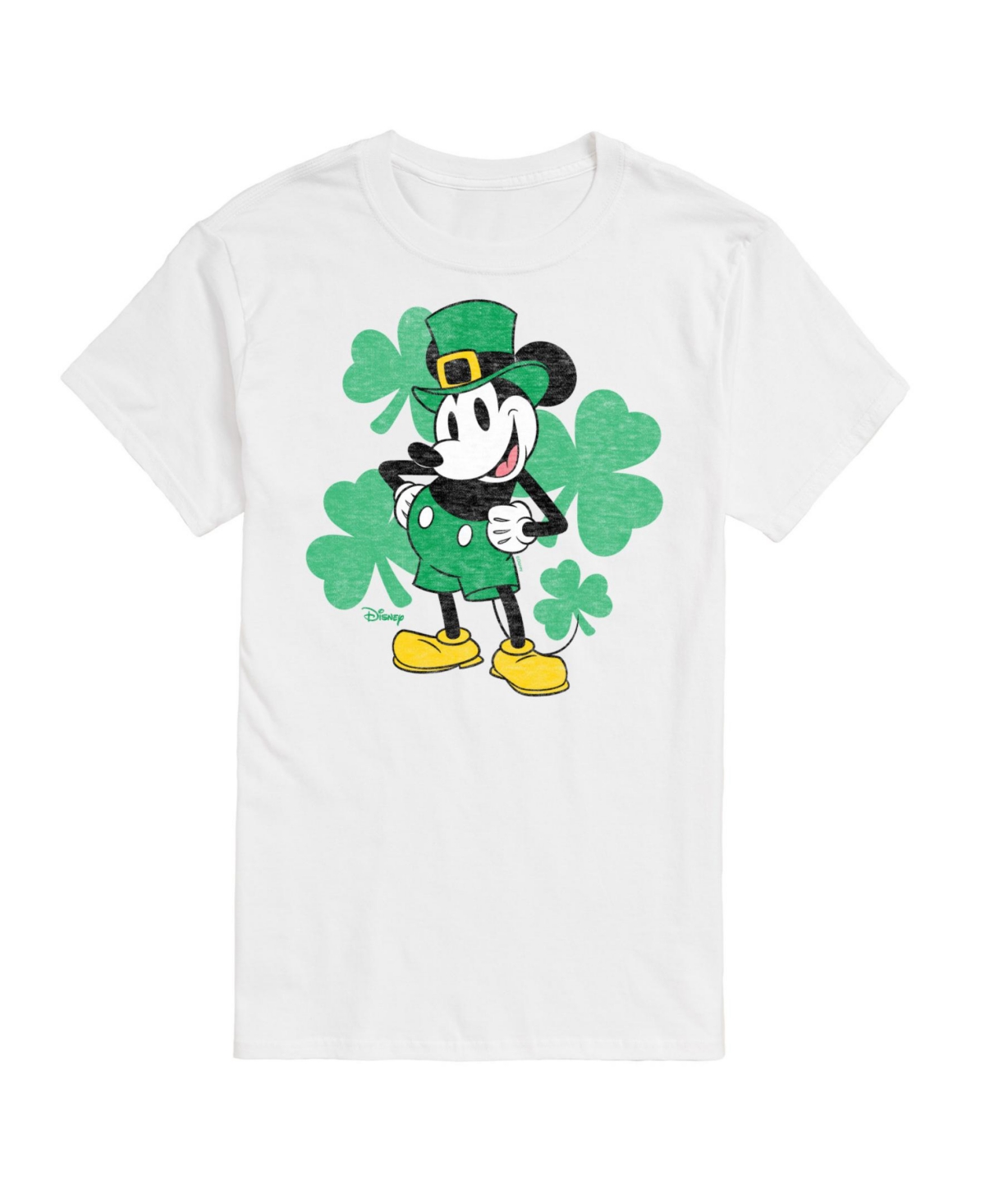 Men's Disney Standard Short Sleeve T-shirts - White