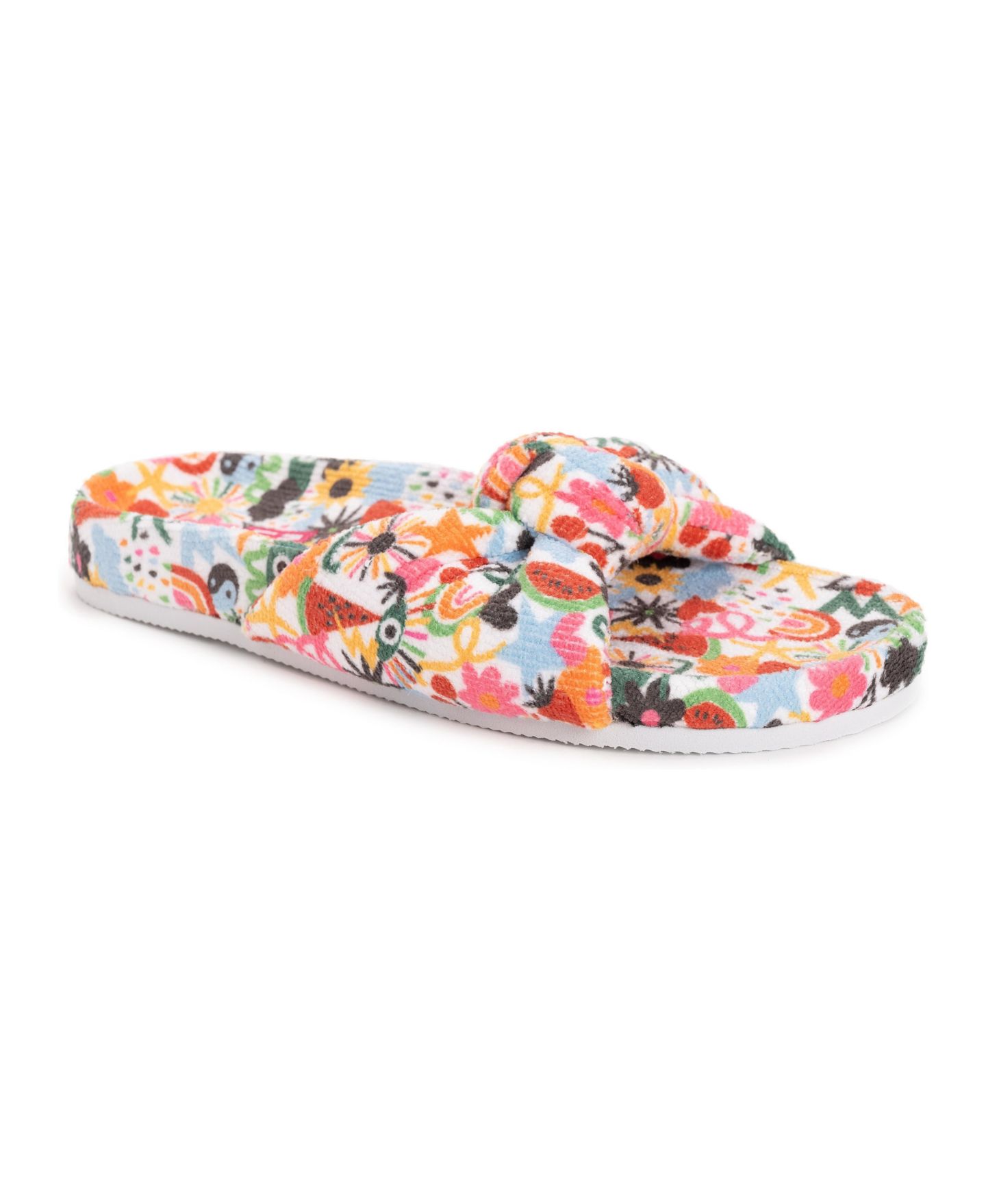 Женские тапочки MUK LUKS Nura Slide Slipper, цвет: Разноцветный — фото 1